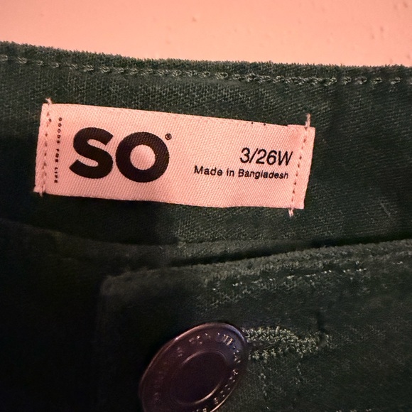 SO women’s Deep Green Cargo Pants - Picture 5 of 5